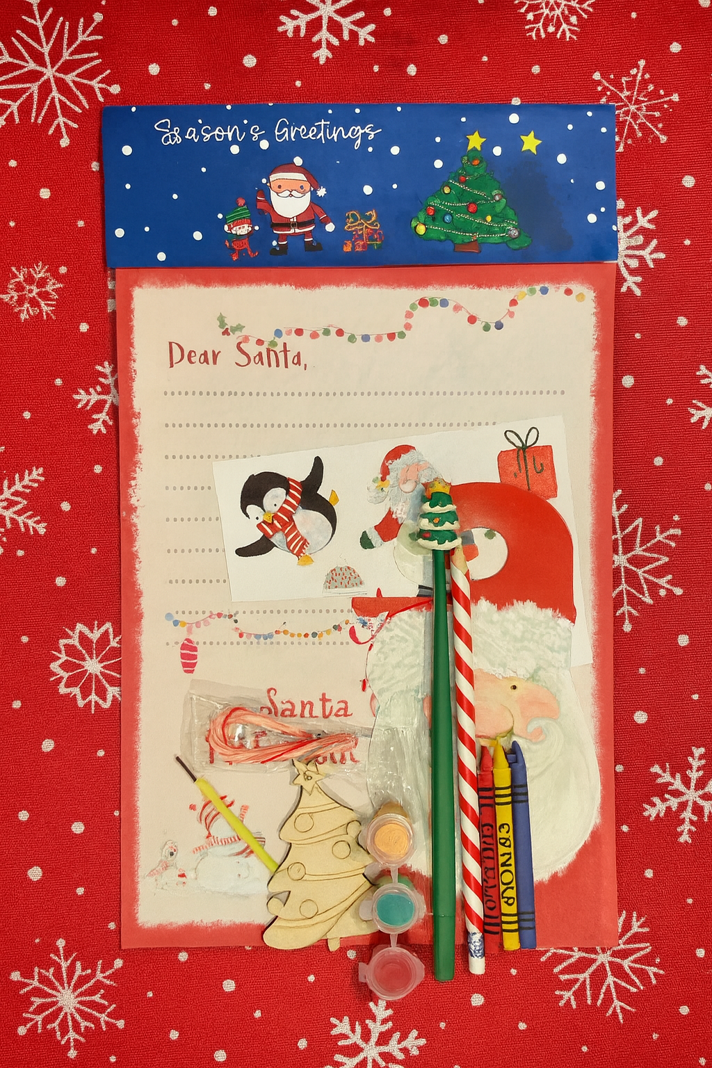 Letter to Santa Activity Pack