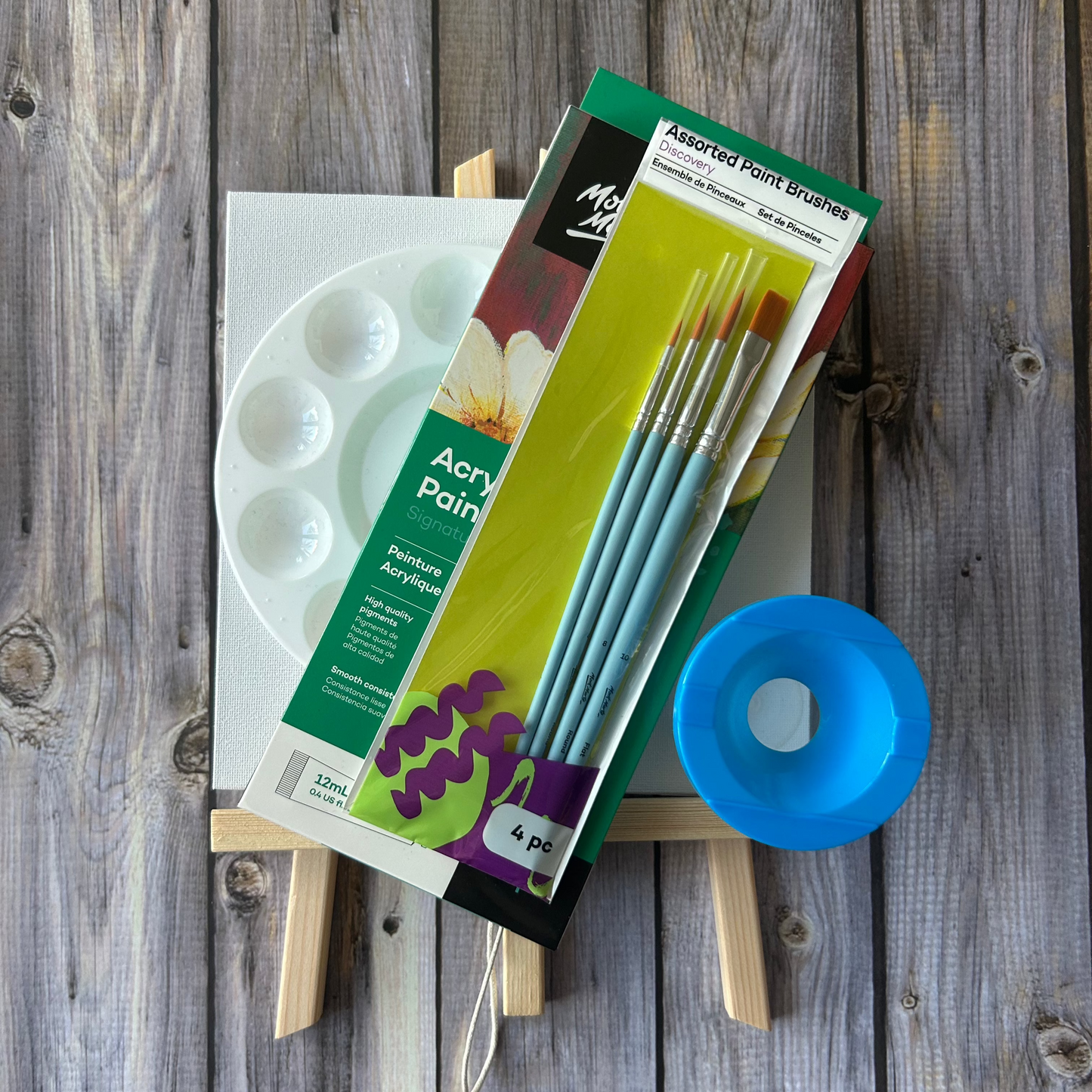 Little Picasso's Easel & Paint Kit