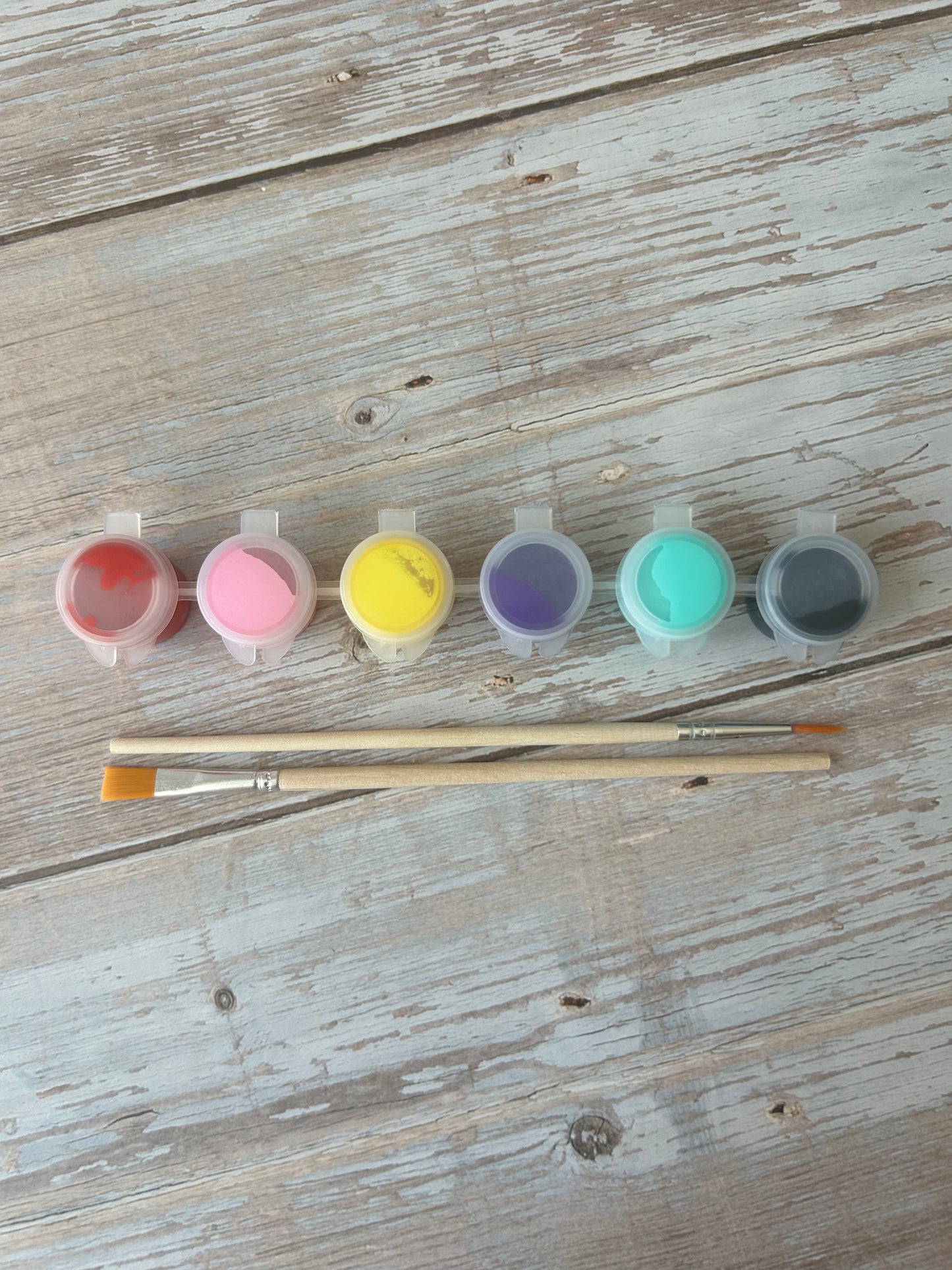 Paint Your Own Canvas Magnets - Creative Art Kit for Kids