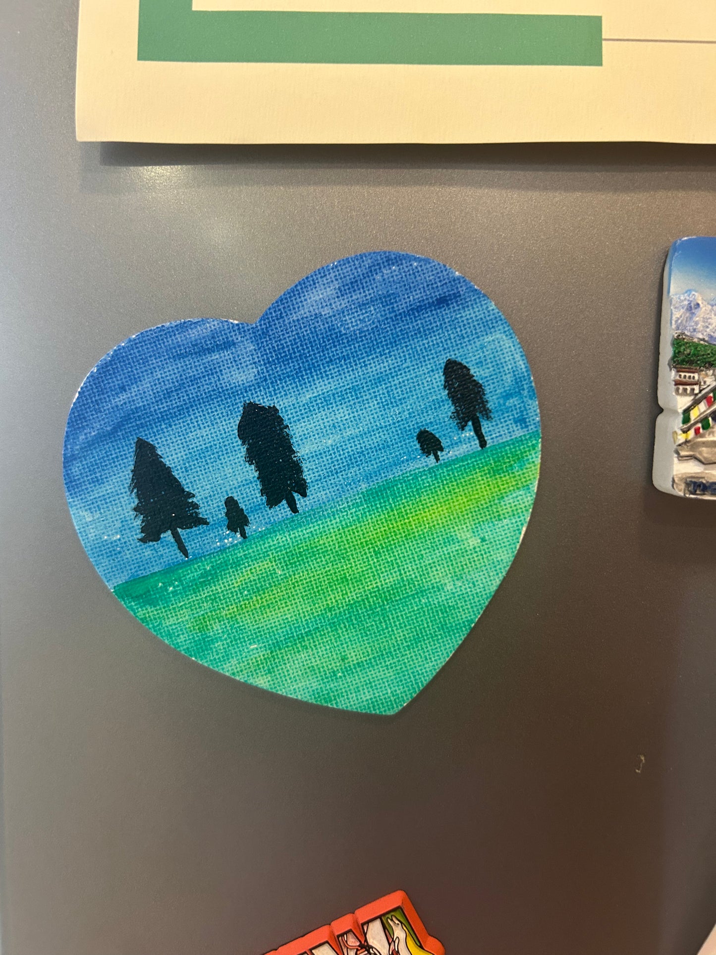 Paint Your Own Canvas Magnets - Creative Art Kit for Kids