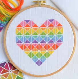 Beginner Cross-Stitch Kit | Relaxing DIY Craft for Teens & Adults