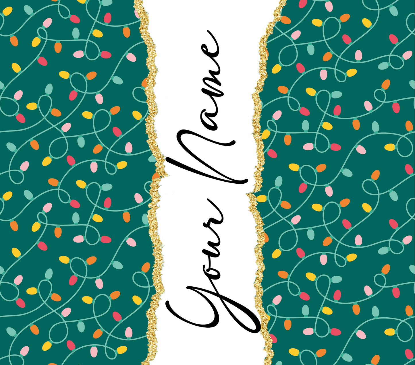 Christmas Sip & Go - 20oz Personalized Insulated Drink Bottle