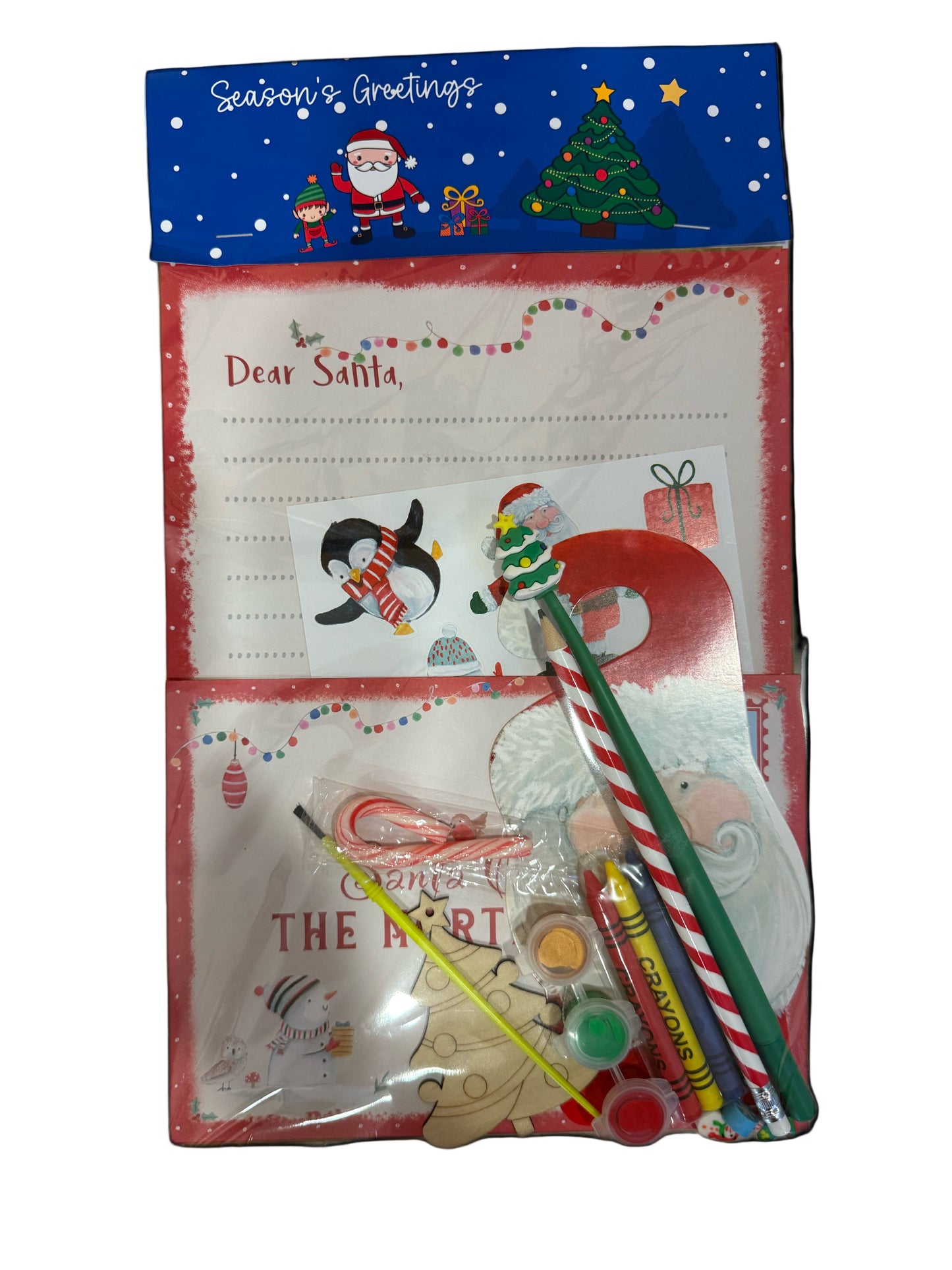Letter to Santa Activity Pack