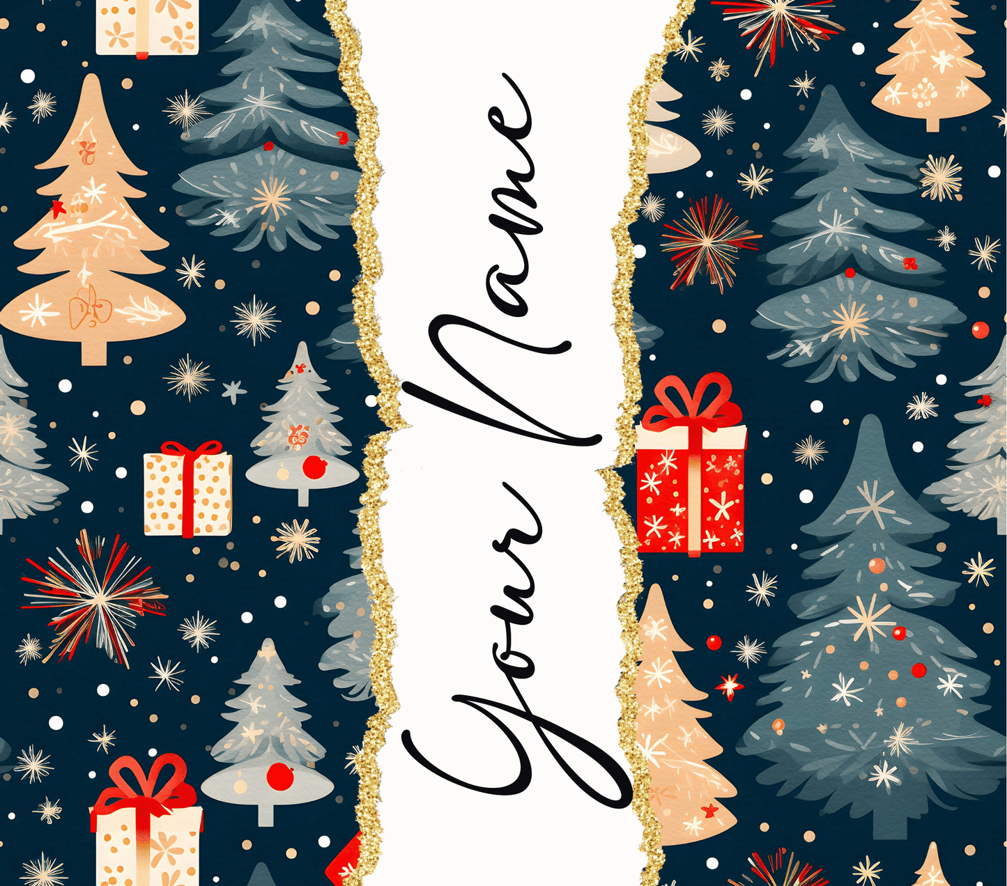 Christmas Sip & Go - 20oz Personalized Insulated Drink Bottle