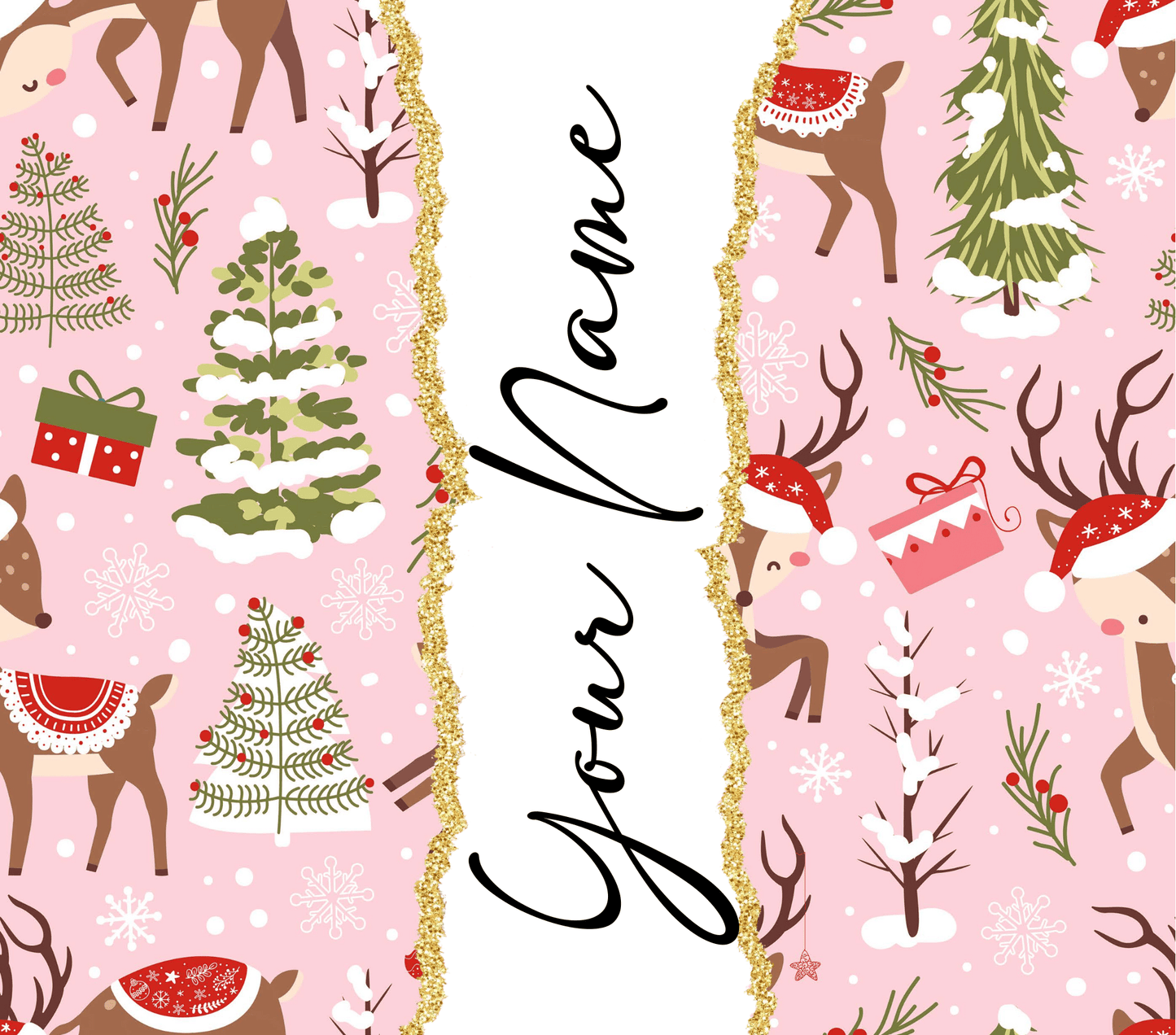 Christmas Sip & Go - 20oz Personalized Insulated Drink Bottle