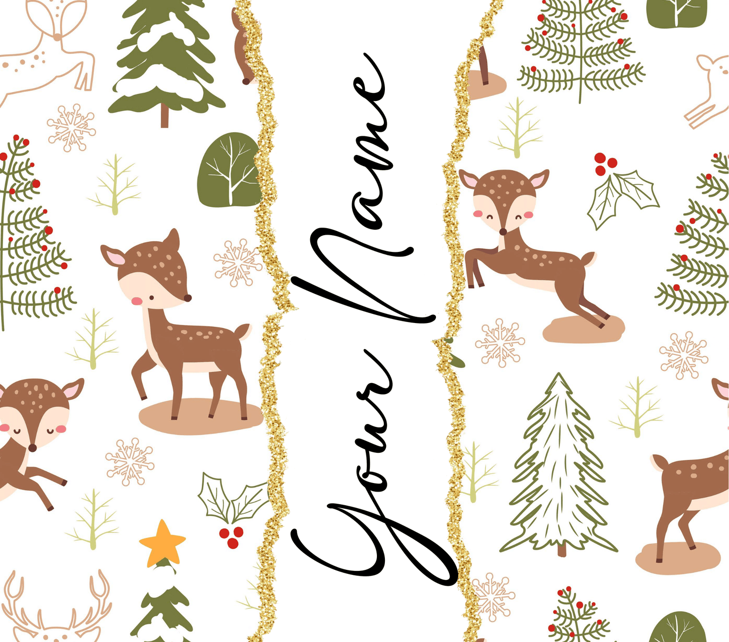 Christmas Sip & Go - 20oz Personalized Insulated Drink Bottle