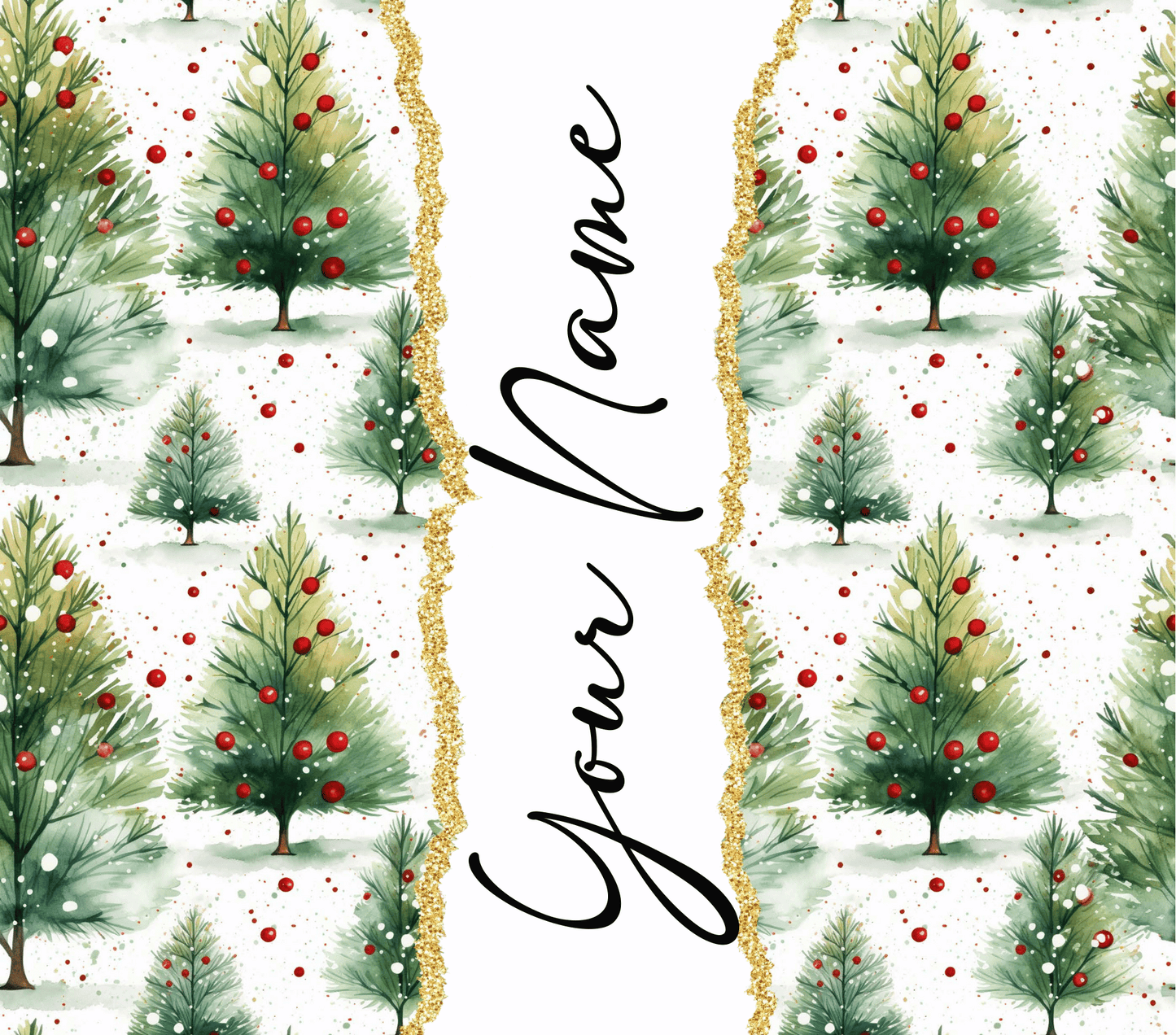 Christmas Sip & Go - 20oz Personalized Insulated Drink Bottle