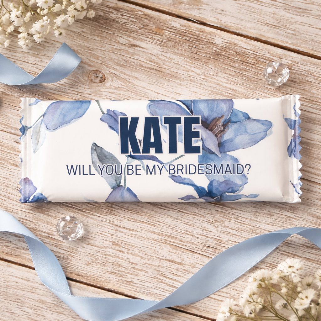 Personalized Hersheys Chocolate Bar – Custom Wrapper Design (40g)