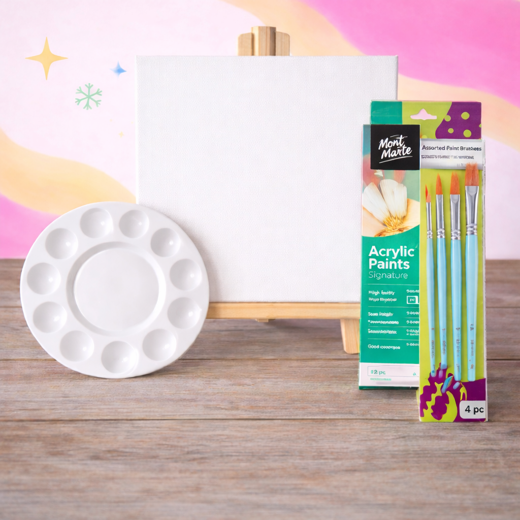 Little Picasso's Easel & Paint Kit