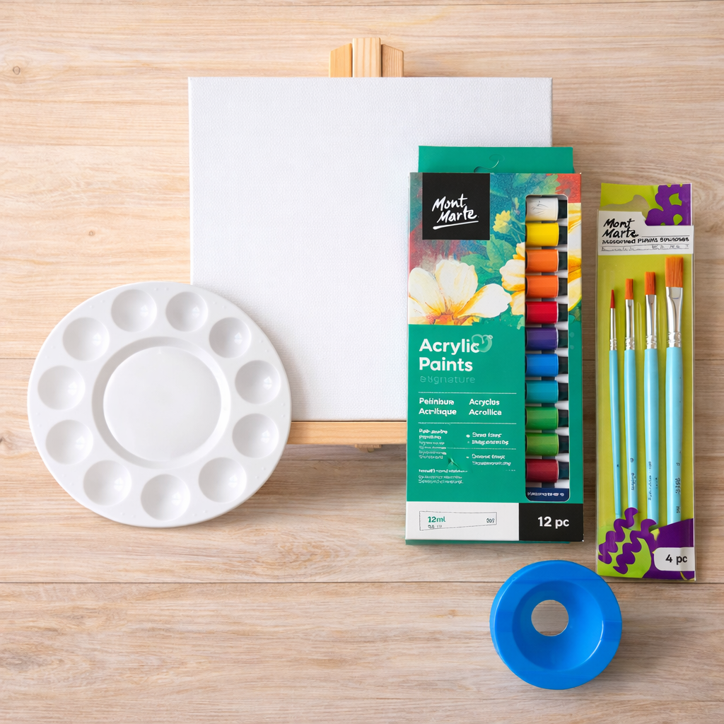 Little Picasso's Easel & Paint Kit