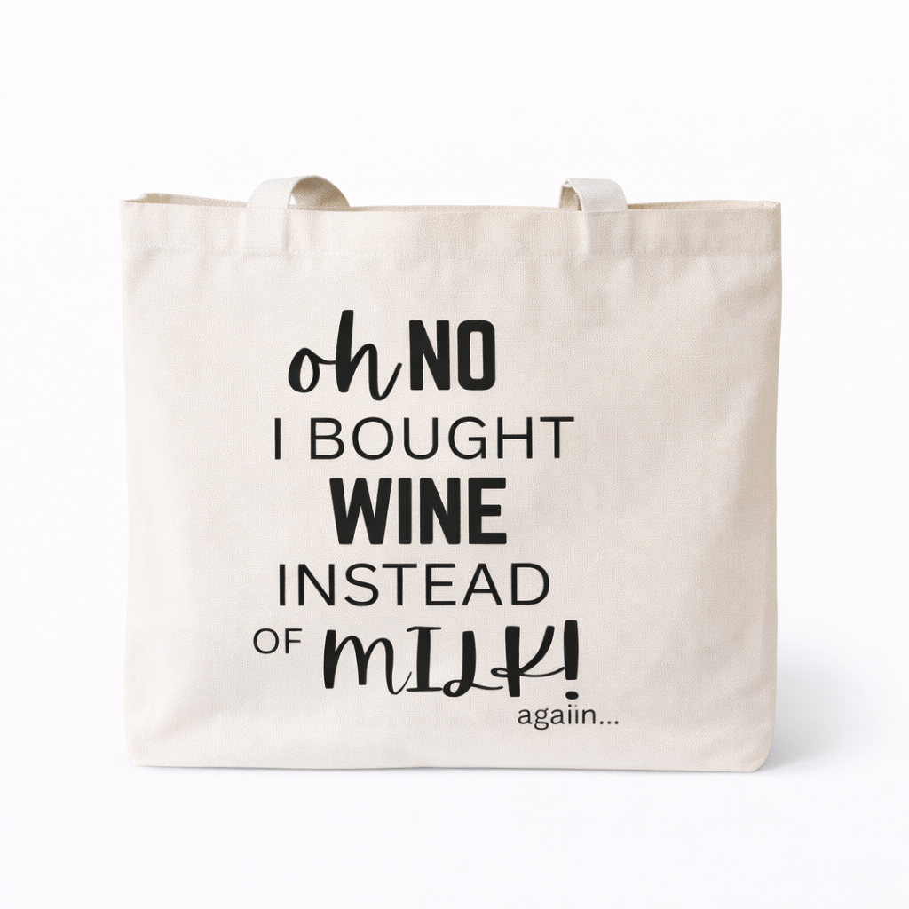 Custom Canvas Tote Bag – Various Designs & Sayings