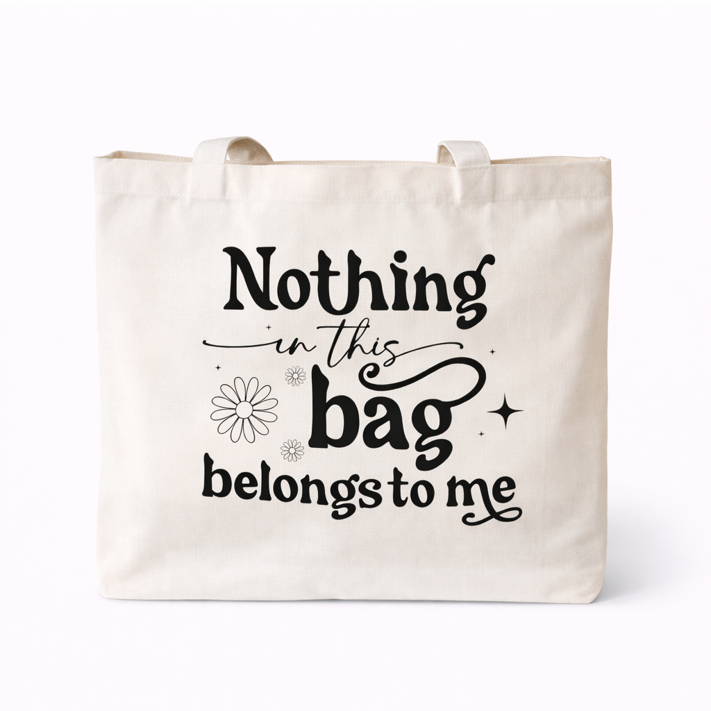 Custom Canvas Tote Bag – Various Designs & Sayings
