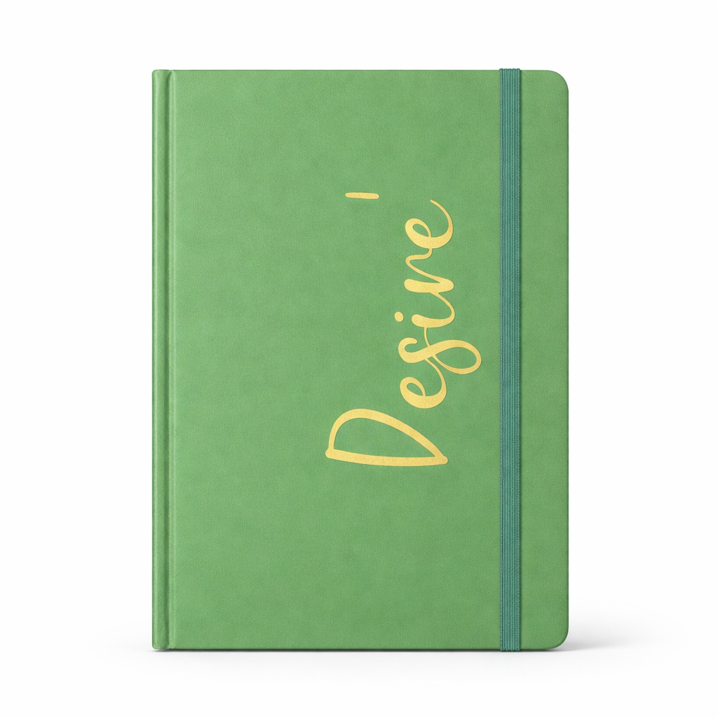 Personalized A5 Vegan Leather Notebook