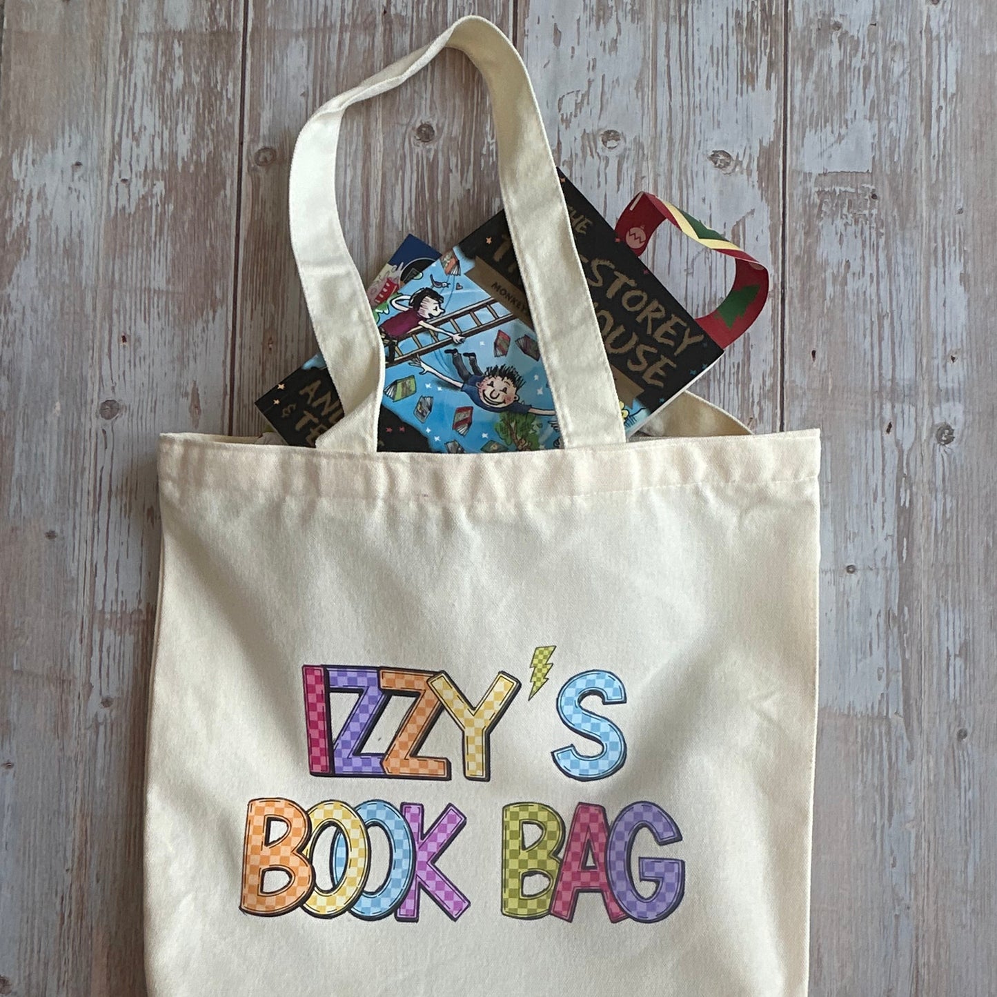 Personalized library bag