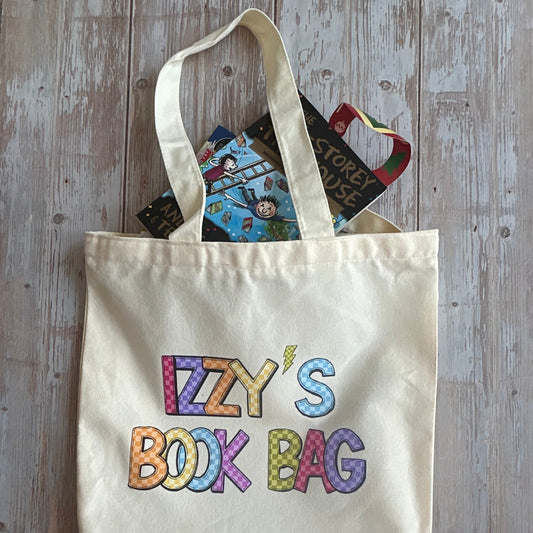 Personalized library bag