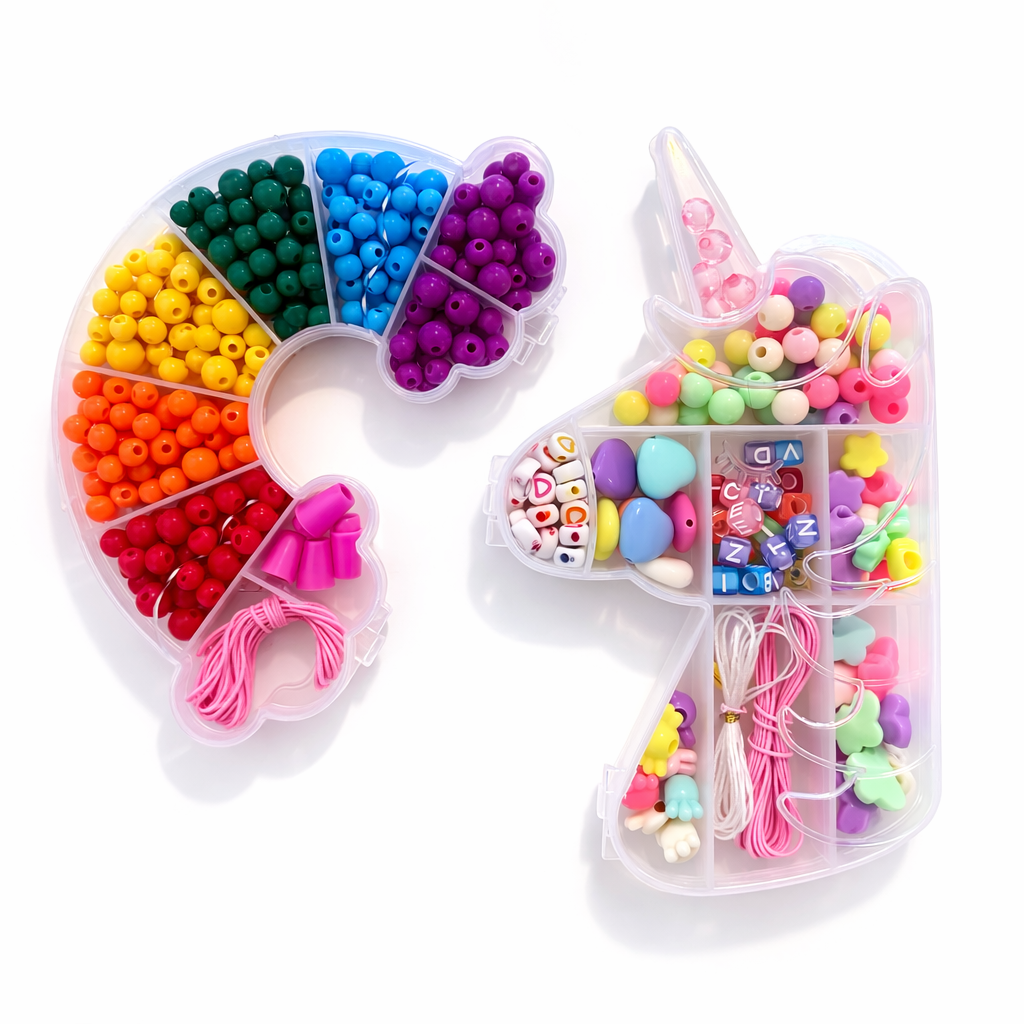 Rainbow & Unicorn Bead Cases