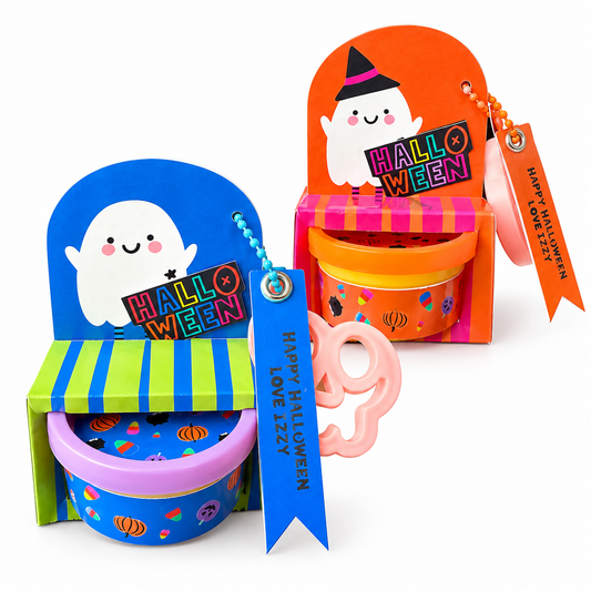Halloween Playdoh Favor Box