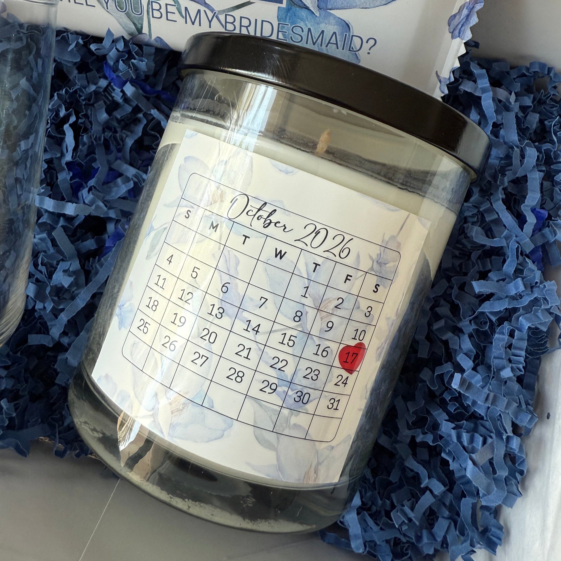 personalized candle