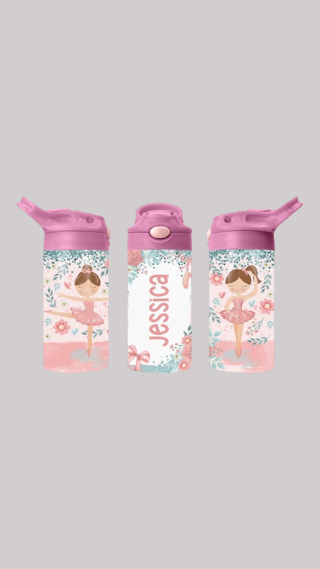 12oz Personalized Kids Drink Bottle