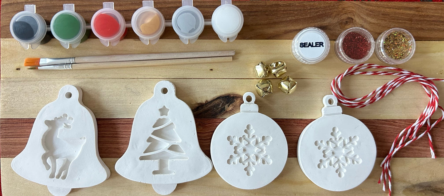 Gypsum Christmas Decoration Mini