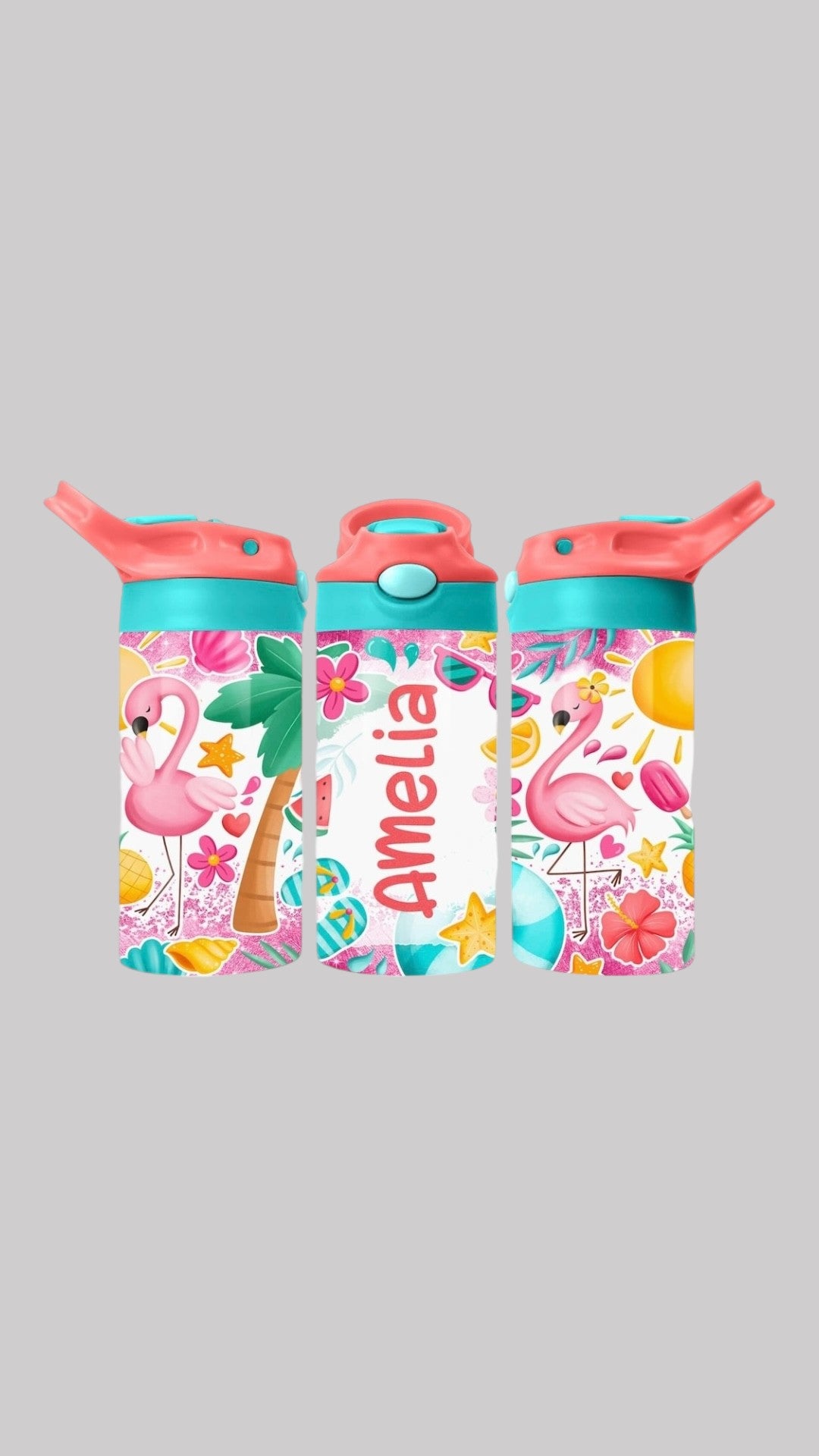 12oz Personalized Kids Drink Bottle