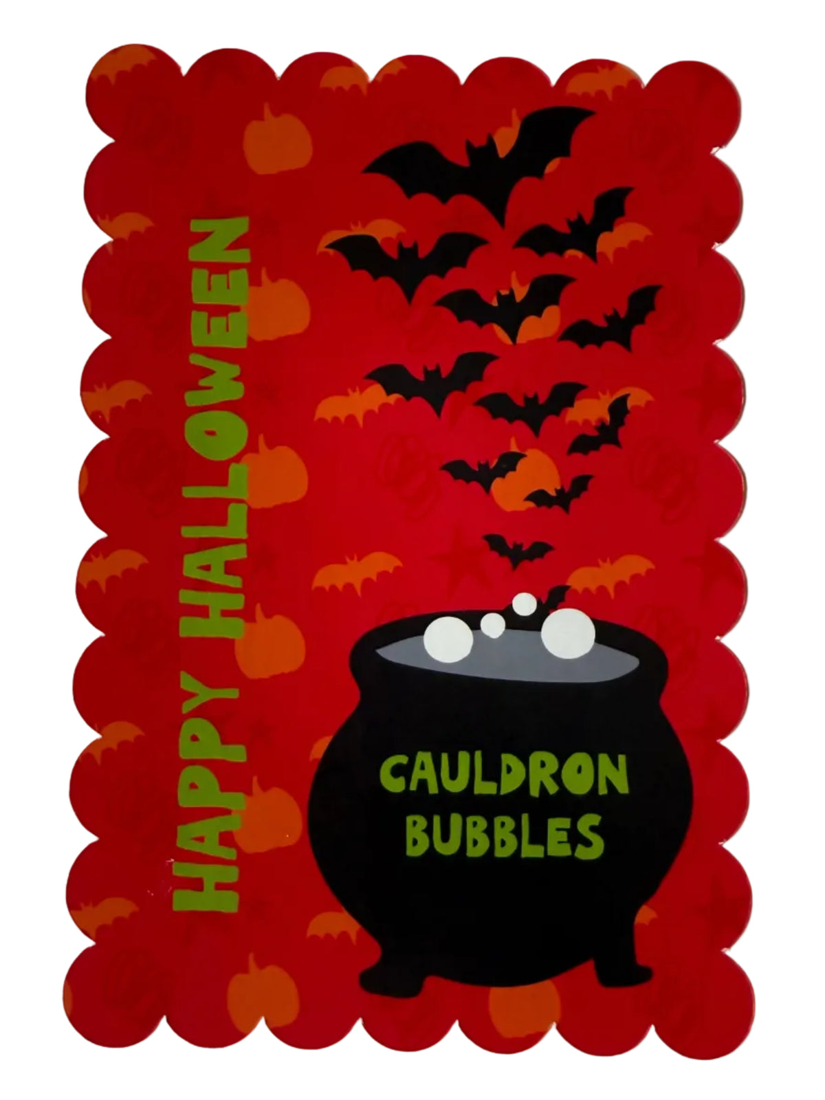 Halloween Bubble Card