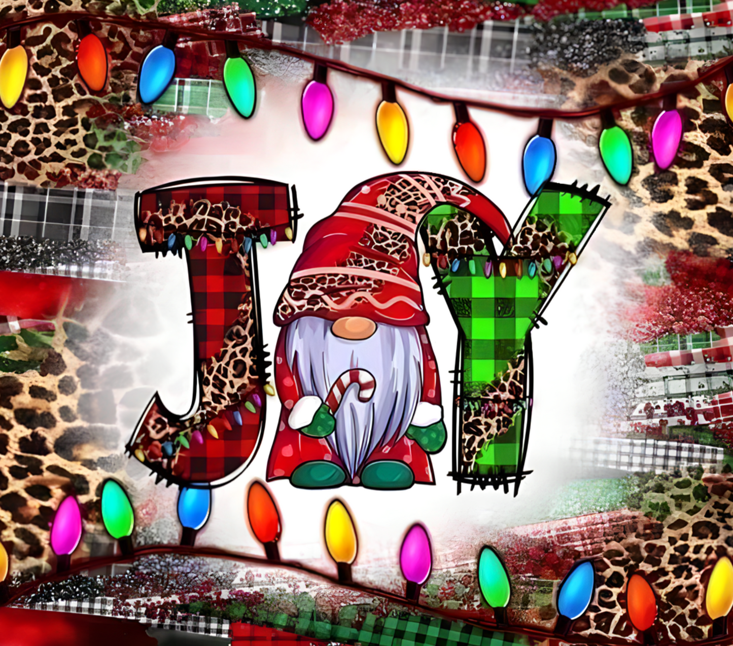 Christmas Sip & Go - 20oz Personalized Insulated Drink Bottle